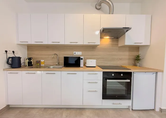 Lägenhet Danube River Flat With Balcony,free Garage